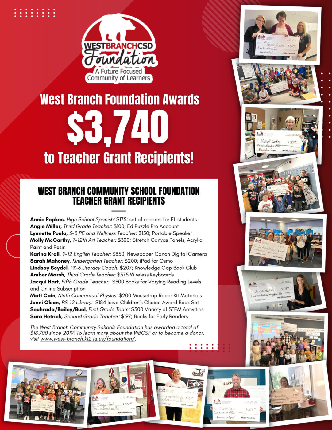 West Branch_Flyer_Foundation Awards Vertical (3) West Branch_Flyer_Foundation Awards Vertical (3)